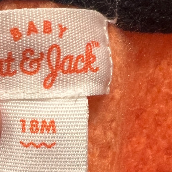 CAT & JACK BABY Black & White Striped Long Sleeve Chunky Knit Bodysuit Size 18M - Picture 3 of 6